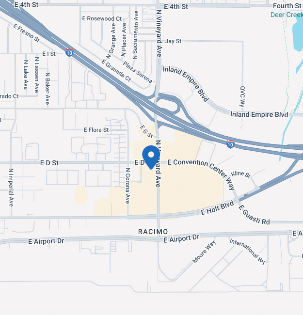 Ontario, California Office Map