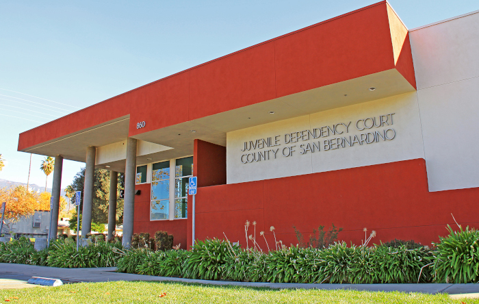 San Bernardino County Juvenile Dependency Courthouse. 